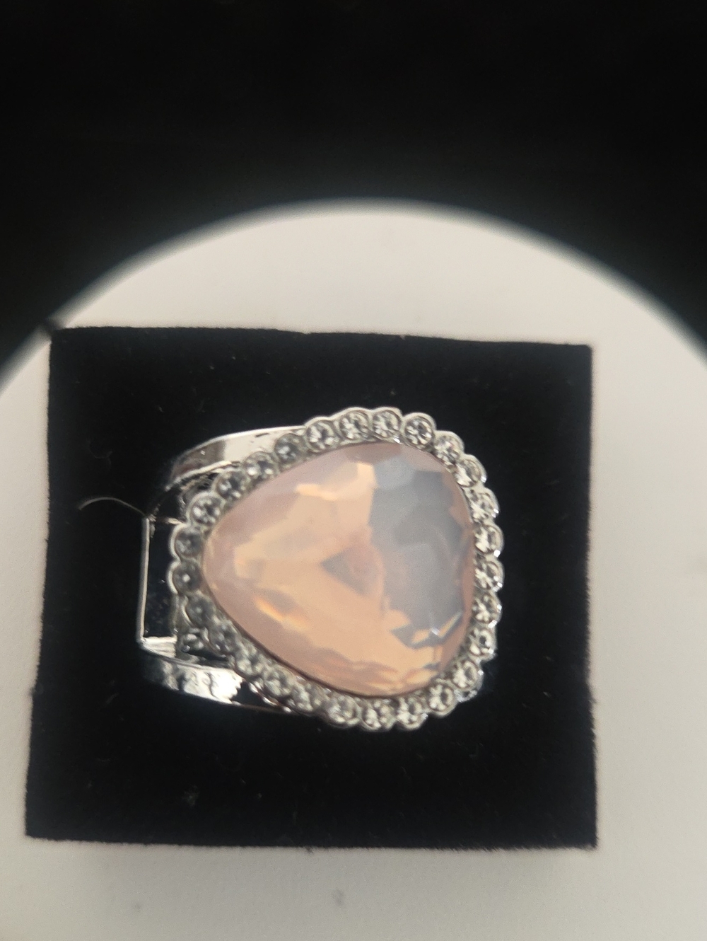 Paparazzi Just Glow For It Pink Ring NWT